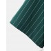 Mens Vertical Stripe Button Up Daily Short Sleeve Shirts Mens Vertical Stripe Button Up Daily Short Sleeve Shirts