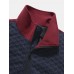 Men Texture Fleece Patchwork Contrast Double Pockets Lapel Jackets Men Texture Fleece Patchwork Contrast Double Pockets Lapel Jackets