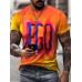 Colorful strange feeling - unique T-shirt HF2202-03-01 Colorful strange feeling - unique T-shirt HF2202-03-01
