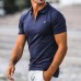 Men's casual business polo shirt HF2209-03-01 Men's casual business polo shirt HF2209-03-01