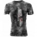 Loose Men's Printed Short Sleeve T-Shirt HF2305-02-04 Loose Men's Printed Short Sleeve T-Shirt HF2305-02-04