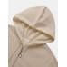 Mens Solid Half Zip Roll Up Sleeve Cotton Hooded T Shirts Mens Solid Half Zip Roll Up Sleeve Cotton Hooded T Shirts