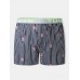 Mens 100 Cotton Printing Breathable Lightweight Loose Home Casual Boxers Mens 100 Cotton Printing Breathable Lightweight Loose Home Casual Boxers