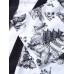 Mens Two Tone Tiger Print Hit Trim Front Open Kimonos Mens Two Tone Tiger Print Hit Trim Front Open Kimonos