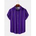 Mens Vertical Stripe Button Up Preppy Short Sleeve Shirts Mens Vertical Stripe Button Up Preppy Short Sleeve Shirts
