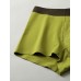 Men Solid Color U Convex Multipacks Underwear Soft Mid Waist Boxer Briefs