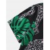 Mens Tiger Graphic Leaves Short Sleeve Lapel Shirts Mens Tiger Graphic Leaves Short Sleeve Lapel Shirts