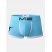 Cotton Mens Letter Cartoon Cat Ptint Underwear U Convex Boxers Cotton Mens Letter Cartoon Cat Ptint Underwear U Convex Boxers