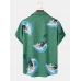 Mens Surfing Male Print Hem Cuff Short Sleeve Shirts Mens Surfing Male Print Hem Cuff Short Sleeve Shirts