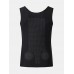Mens Abdomen Control Breathable Quick Drying Thin High Elasticity Skinny Tank Top Shapewear Mens Abdomen Control Breathable Quick Drying Thin High Elasticity Skinny Tank Top Shapewear