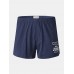 Mens 100 Cotton Letter Print Solid Underwear Breathable Comfy Boxers Mens 100 Cotton Letter Print Solid Underwear Breathable Comfy Boxers