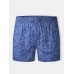 Mens 100 Cotton Tie Dye Print Loose Breathable Mid Waist Boxers Mens 100 Cotton Tie Dye Print Loose Breathable Mid Waist Boxers