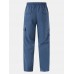 Men Solid Utility Pocket Zip Pocket Ankle Length Casual Cargo Pants Men Solid Utility Pocket Zip Pocket Ankle Length Casual Cargo Pants
