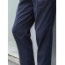Men Solid Color Formal Side Button Pockets Ankle Length Business Pants Men Solid Color Formal Side Button Pockets Ankle Length Business Pants