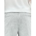 Men Plain Color Zip Button Mid Length Casual Pants with Side Pocket Men Plain Color Zip Button Mid Length Casual Pants with Side Pocket